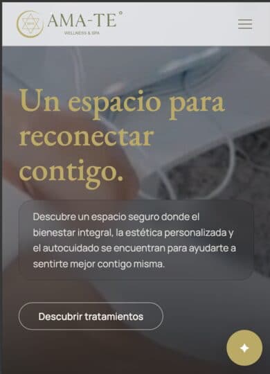 AMA-TE — Sitio Web